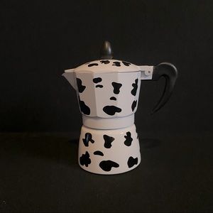Klassica Cow Print Travel Moka Expresso Coffee Pot
